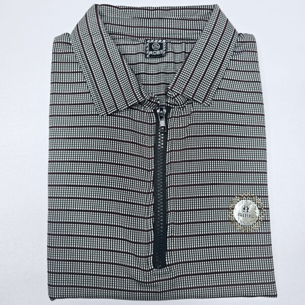 Full Sleeve Zipper China polo - Image 2